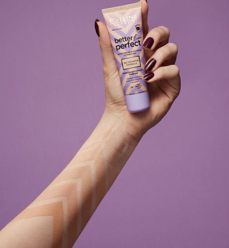 Eveline Cosmetics Better than perfect podkład 01 - obrazek 6