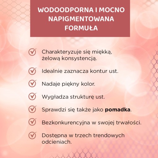 Eveline Cosmetics Variete konturówka do ust kredka No 06 - Toffee Nude - obrazek 4